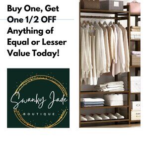 BUY 1 GET 1 HALF OFF EVERYTHING- DRESSES, PANTS, JEANS, JEWELRY, HANDBAGS